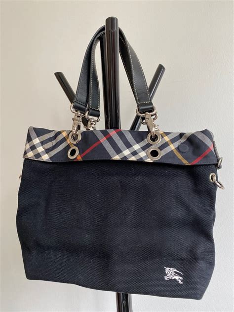 burberry london blue label purse